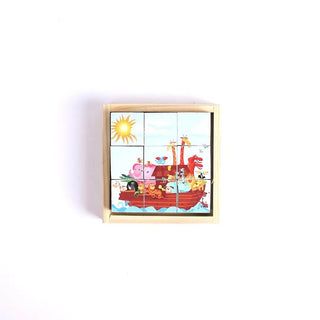 Puzzle Wood 6 Block Bible