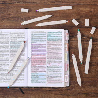 Mr. Pen Dual Tip Aesthetic Highlighters, 8 Pack