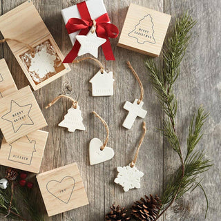 Face to Face Ceramic Ornament - Cross - Peace