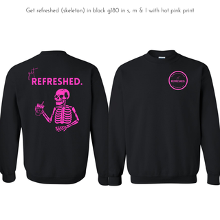 Custom Bluk Order For Refresh Nutrition (Crewnecks)