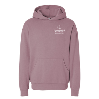 Unisex Avenue Hooded Sweatshirt Embroidered