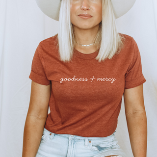 Goodness and Mercy Christian T-Shirt
