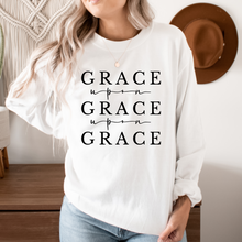 Grace Upon Grace Upon Grace Crewneck Sweatshirt