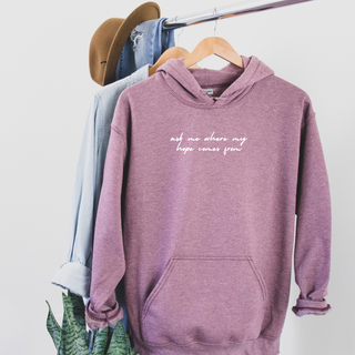 Ask Me Where My Hope Comes From Christian Cozy Hoodie