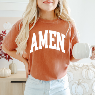 Amen Cute Christian Graphic T-Shirt