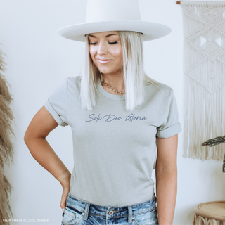 Soli Deo Gloria Cute Christian T-Shirt