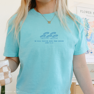 Loaves and Fish He Will Provide Comfort Colors T-shirt - April 2026