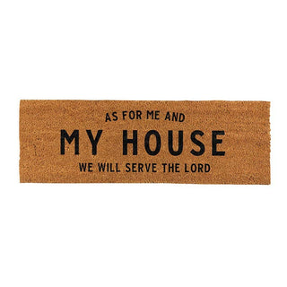 Doormat - As For Me & My House We will Serve the Lord