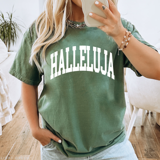 Hallelujah Cute Christian Graphic T-Shirt