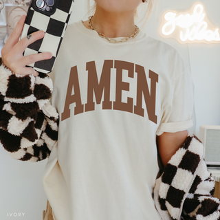 Amen Cute Christian Graphic T-Shirt
