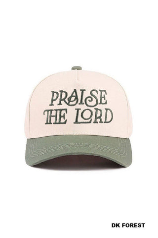 Praise The Lord Two Tone Cotton Hat