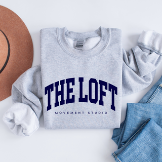 Custom Varsity Arched Mascot Team Sweatshirt (Min 3)