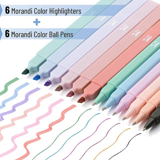 Bible Safe Morandi Highlighters Set
