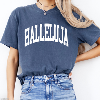 Hallelujah Cute Christian Graphic T-Shirt