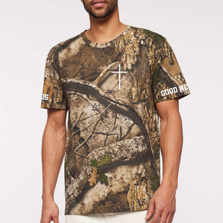John 3:16 Men's Camo Graphic T-Shirt