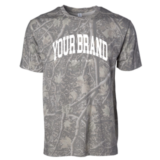 Independent Trading Co Unisex Premium Camo T-Shirt - PRM180PT