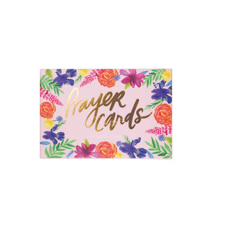 Prayer Cards Floral Wreath