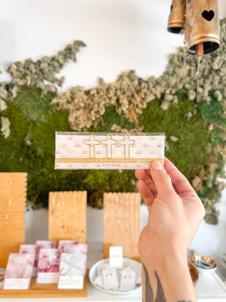 Cross Paper-Clip Set: Let Your Light Shine