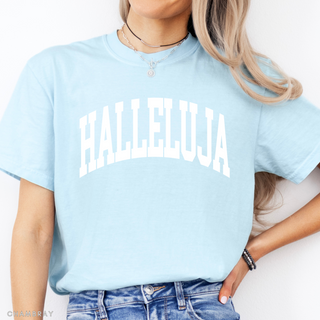 Hallelujah Cute Christian Graphic T-Shirt