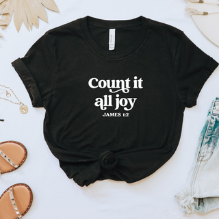 Count It All Joy: September 2026 T-Shirt of the Month
