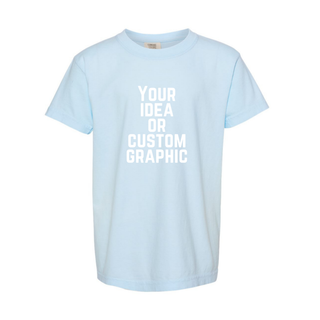 Custom Youth Garment-Dyed Heavyweight T-Shirt - Comfort Colors 9018