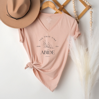 Jesus The True Vine: Abide T-Shirt