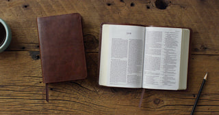 ESV Compact Bible, Red Letter, TruTone®, Brown
