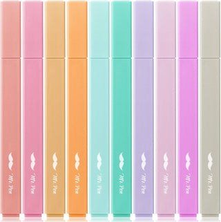 Aesthetic Highlighters 10 Pack Candy Colors