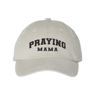 Praying Mama Embroidered Baseball Cap, Christian Hat
