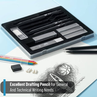 Metal Mechanical Pencils Precision Set