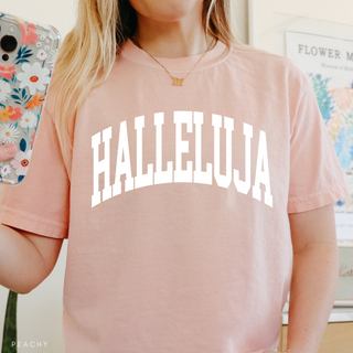 Hallelujah Cute Christian Graphic T-Shirt