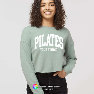 Custom Branded Logo Athletic Cropped Crewneck (MIN. 3)