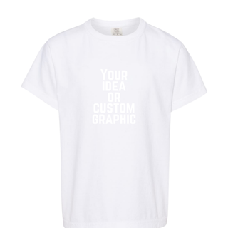 Custom Youth Garment-Dyed Heavyweight T-Shirt - Comfort Colors 9018