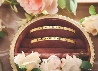 I am Child of God Bracelet - Gold