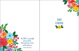 With Scripture Thinking of You Greeting Card - Bright Petals