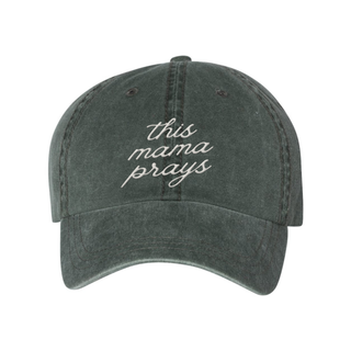 This Mama Prays Embroidered Hat, Christian Baseball Cap