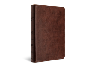 ESV Compact Bible, Red Letter, TruTone®, Brown