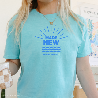 Made New Baptism Christian Graphic T-Shirt