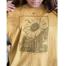 Blessed is She Vintage Wash Tee Shirt in Multiple Color Options