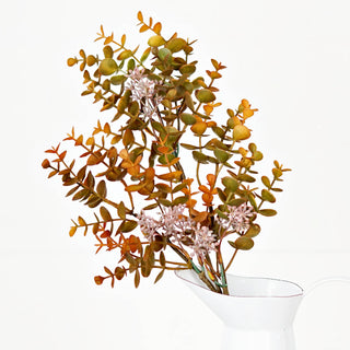 530105- 19in Bush-Fall Mix Seeded Eucalyptus