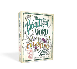 NIV, Beautiful Word Coloring Bible, Leathersoft, Pink: Hundreds of Verses to Color