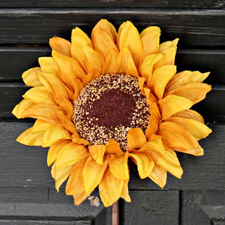 ISB67271- Single Wrinkled Sunflower-YE