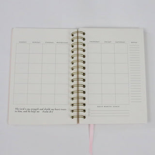 Daily Faith-Based Planner - Devotional Journaling Prompts, Calendar Planning, and Daily Planning