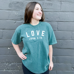 Naptime's February Tee Of The Month - LOVE John 3:16