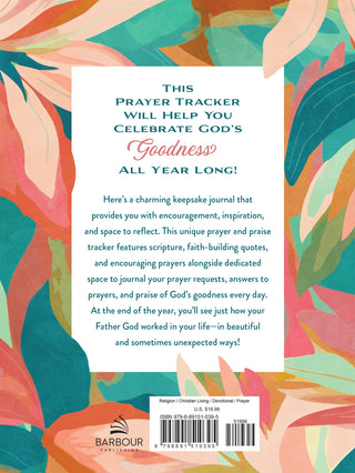 A Year of God's Goodness:A Prayer & Praise Tracker for Women