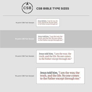 CSB Everyday Study Bible, Black LeatherTouch, Black Letter, Study Notes, Illustrations, Articles, Easy-to-Carry, Easy-to-Read Bible Serif Type