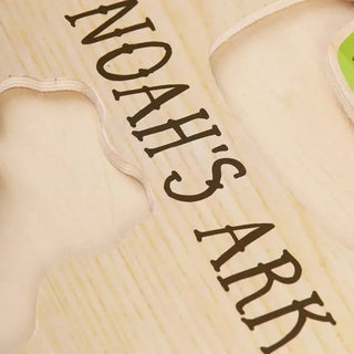 Puzzle Wood Peg Noah's Ark