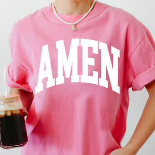 Amen Cute Christian Graphic T-Shirt