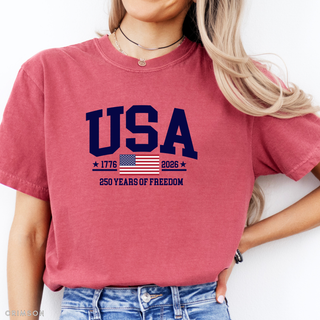 USA 250 Years of Freedom 4th of July America TShirt