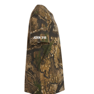 John 3:16 Men's Camo Graphic T-Shirt